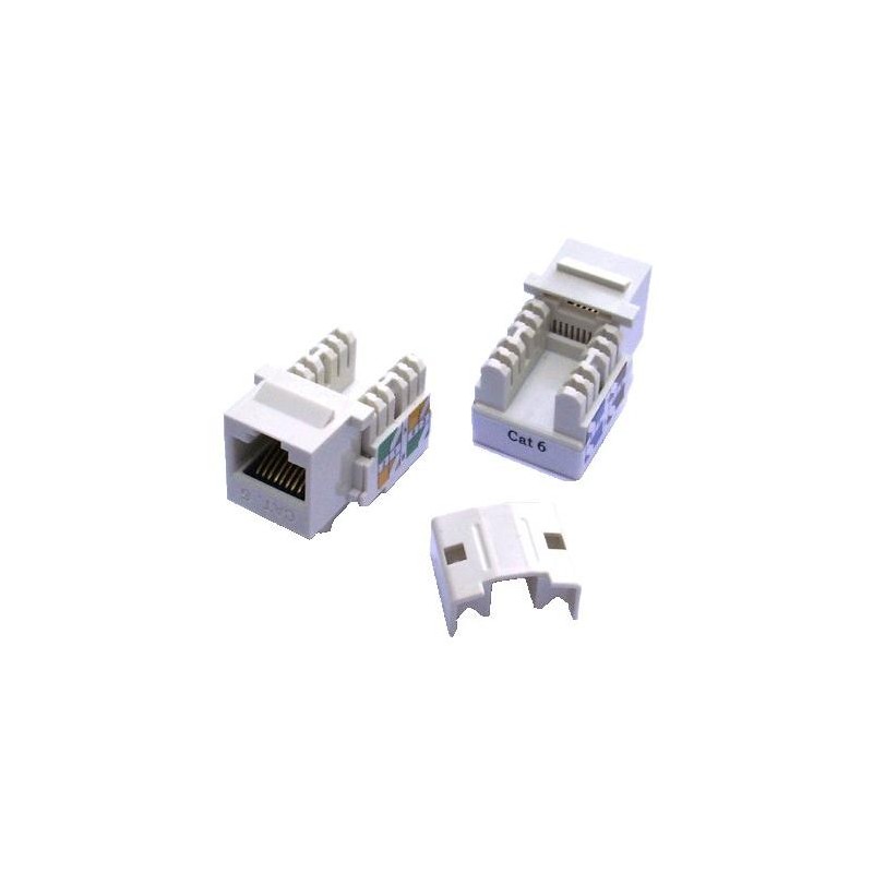 DATACOM Keystone RJ45 UTP CAT6 (DUAL) MINI bílý