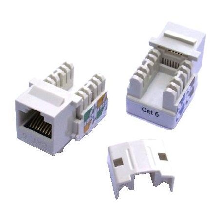 DATACOM Keystone RJ45 UTP CAT6 (DUAL) MINI bílý