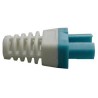 DATACOM Sleeve für RJ45 Stecker blau/weiß