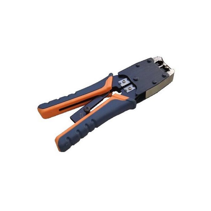 DATACOM Konektorovací kleště L-PROFI 8P+6P OR/BL račna (RJ45,12,11