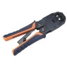 DATACOM Connector pliers PROFI 8P+6P+4P OR/BL ratchet (RJ45,12,1