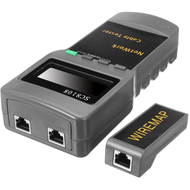 DATACOM Network Cable Tester SC8108 - Display