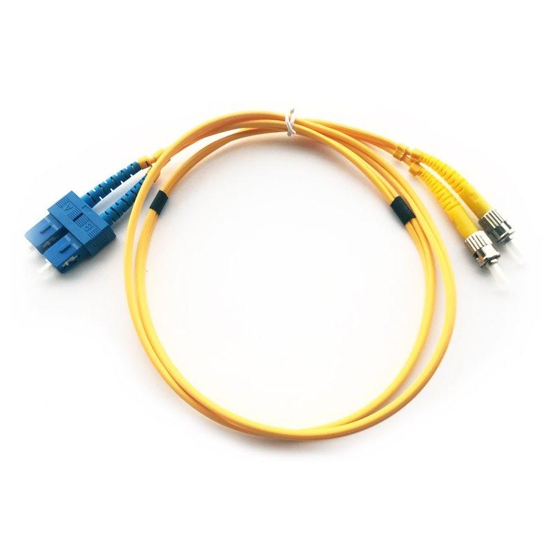DATACOM optický patchcord ST-SC 09/125 SM   1m duplex