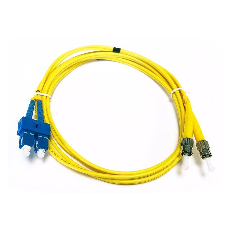 DATACOM optický patchcord ST-SC 09/125 SM   2m duplex