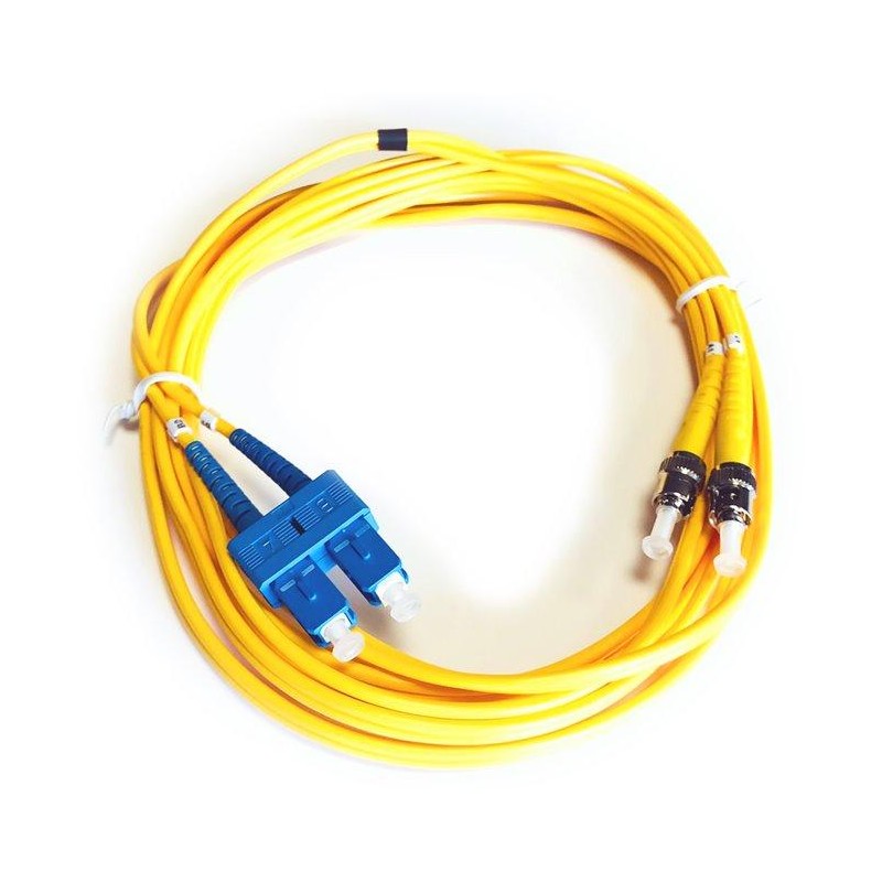 DATACOM optický patchcord ST-SC 09/125 SM   3m duplex