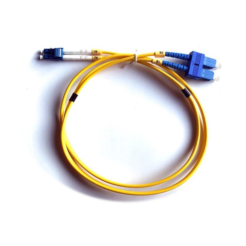 DATACOM optický patchcord LC-SC 09/125 SM   1m duplex