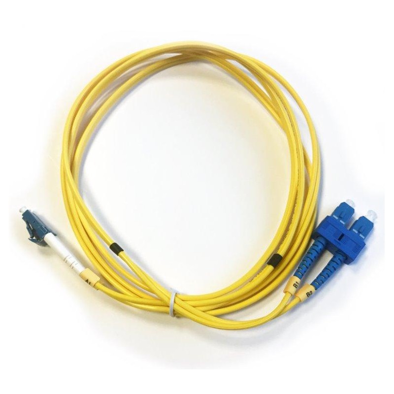 DATACOM optický patchcord LC-SC 09/125 SM   2m duplex