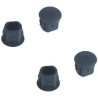 Datacom ST simplex blanking plug for optical trays black
