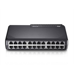 STONET by Netis ST-3124P Switch 24x 10/100, plastový, GREEN, montáž na stěnu