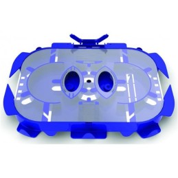 Solarix kazeta pro 24 svárů, kompletní, víčko, hřebínky, modrá