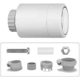 IMMAX NEO SMART sada 2x Termostatická hlavice Zigbee + SMART NEO BRIDGE PRO v2, Wi-Fi, TUYA