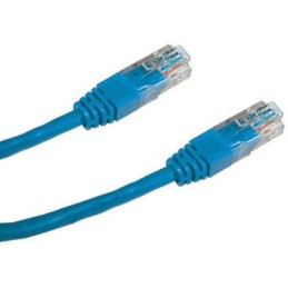 DATACOM Patch kabel UTP CAT6 0,25m modrý