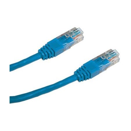 DATACOM Patch kabel UTP CAT6 0,25m modrý
