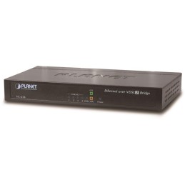 Planet VC-234 Ethernet po VDSL bridge, 4x 10/100/1000 RJ45 na pár VDSL/VDSL2, do 1,4km, 30a profil