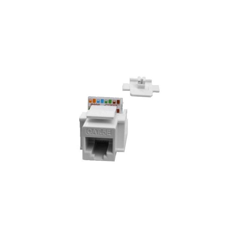 DATACOM Keystone RJ45 UTP CAT5E samořezný, bílý