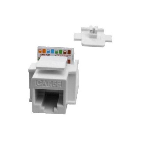 DATACOM Keystone RJ45 UTP CAT5E samořezný, bílý