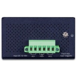 Planet ISW-504PT Průmyslový Switch 5x RJ-45, VLAN + Extend, -40~+75°C, PoE+ 802.3af/at 120W, 12-48VDC power-in