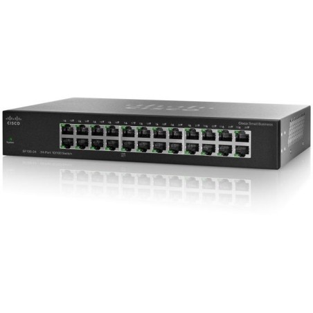 Cisco Switch SF110-24  24 x 10/100, unmanaged, Lifetime, fanless