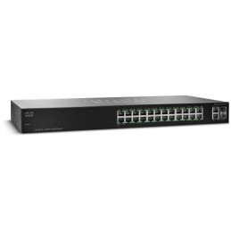 Cisco Switch SF112-24-EU  24x 10/100 + 2x 1G Combo, unmanaged, Lifetime