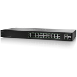 Cisco Switch SF112-24-EU  24x 10/100 + 2x 1G Combo, unmanaged, Lifetime