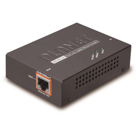 Planet PoE/LAN extender, 1xPoE-in, 1xPoE-out 25W, 802.3at/af, Gigabit