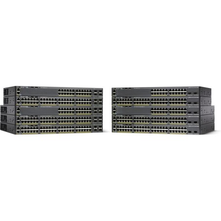 Cisco Switch WS-C2960X-48TD-L 48x 10/100/1000 + 2x 10G SFP+, LAN based