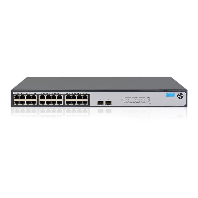 HP Switch 1420/ 24x 10/100/1000 + 2x 1G SFP, bez managementu, rack