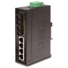 Planet ISW-621 Industrial Switch 4x 10/100M + 2x 100M MM SC, -10~+60°C, 48VDC, DIN