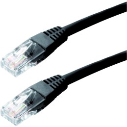 DATACOM Patch kabel UTP CAT6 0,25m černý
