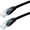 DATACOM Patch kabel UTP CAT6 0,25m černý
