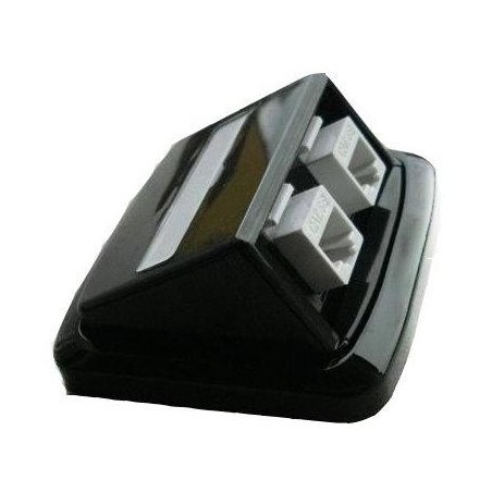 ABB Tango Datová zásuvka UTP CAT5E 2xRJ45 WHkey černá