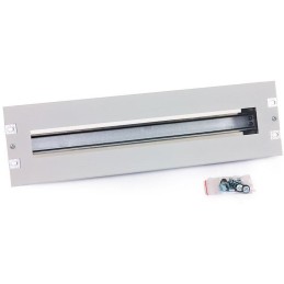 Triton 19" jističová lišta 3U rozebíratelná, DIN, šedá