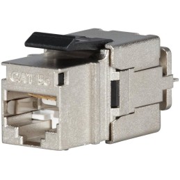Solarix Keystone 10G CAT6A STP RJ45 černý SXKJ-10G-STP-BK-NA pro kleště  SXKJ-NA-BU