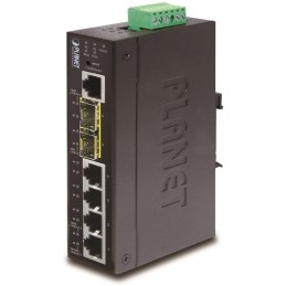 Planet IGS-5225-4T2S průmyslový L3 switch, 4x1Gb, 2x2.5Gb SFP, dual 12-48VDC, -40~75°C, IP30