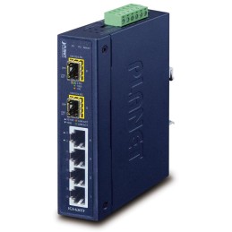 Planet IGS-620TF Průmyslový Switch 4x 10/100/1000Base-T, 2x 100/1G/2.5GBase-X SFP, -40~+75°C