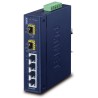 Planet IGS-620TF Průmyslový Switch 4x 10/100/1000Base-T, 2x 100/1G/2.5GBase-X SFP, -40~+75°C
