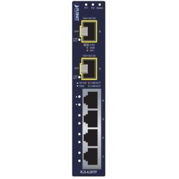 Planet IGS-620TF Průmyslový Switch 4x 10/100/1000Base-T, 2x 100/1G/2.5GBase-X SFP, -40~+75°C