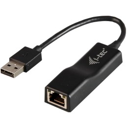 I-tec USB 2.0 Fast Ethernet adaptér DVANCE (RJ45)/ LED indikace/ černý
