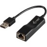 I-tec USB 2.0 Fast Ethernet adaptér DVANCE (RJ45)/ LED indikace/ černý