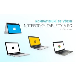 I-tec USB 2.0 Fast Ethernet adaptér DVANCE (RJ45)/ LED indikace/ černý