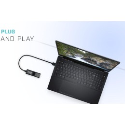 I-tec USB 2.0 Fast Ethernet adaptér DVANCE (RJ45)/ LED indikace/ černý