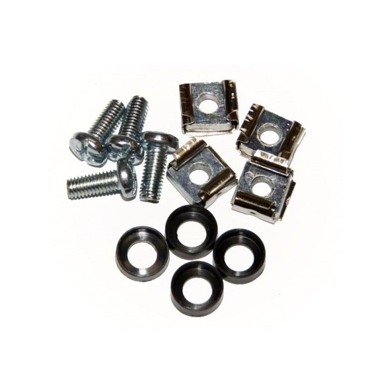 Solarix montážní sada M5, 4ks matice, 4ks šroubky, 4ks plastové podložky, MONT-SM5