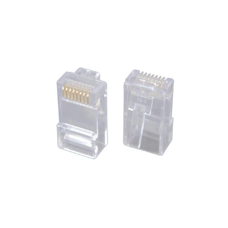 Solarix konektor RJ45 CAT5E UTP 8p8c nestíněný neskládaný na licnu KRJ45/5, 100ks v balení, cena za KS