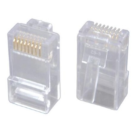 Solarix konektor RJ45 CAT5E UTP 8p8c nestíněný neskládaný na licnu KRJ45/5, 100ks v balení, cena za KS