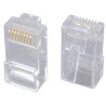 Solarix konektor RJ45 CAT5E UTP 8p8c nestíněný neskládaný na licnu KRJ45/5, 100ks v balení, cena za KS