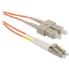 Pigtail Solarix 50/125 LCpc/SCpc MM OM2 1m dupleks SXPC-LC/SC-PC-OM2-1M-D
