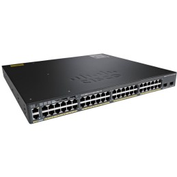 Cisco Switch Catalyst 2960-X 48 GigE PoE 370W, 2 x 10G SFP+ LAN Base