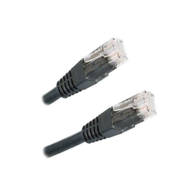 XtendLan Patch kabel Cat 6 UTP 2m - černý