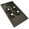 XtendLan Ventilation for ECO rack cabinets, 1000mm deep, 4x fans, black