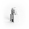 XtendLan RJ45 connector protection white (cutout)